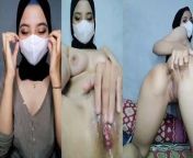 Beautiful Hijab Masturbation Wet Pussy from jilbab indo colmek