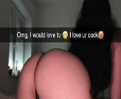 Girlfriend gets fucked by stranger on snapchat after gym from sexting nudes teens