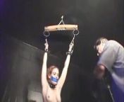 Dungeon Skinny Bitch Sub Whore Fucked Shocked Speculum n Ear PENIS FUCK from 14 ears girl sex