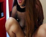 Public Dildo Fuck by Hotel Vending Machine in Lingerie and Heels!I had so much fun and almost got caught! from naughty snapchat brunette teen almost caught facefucked at public observation deck