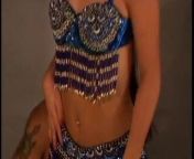 Latina Arab Bellydancer MILF Takes Big Cock in pussy and ass from belly dancar