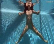Puzan Bruhova – sexy underwater submerged teen from xenia crushova nude topless youtuber leaked video