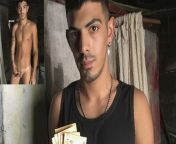 Skinny Twink Latino Boy Paid Cash To Fuck Big Dick Stud POV from gay paid cash