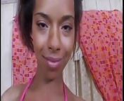 Hot black MILF sucks dick and gets cumshot on face after rocking cock in cunt from 2020hd cum on face s
