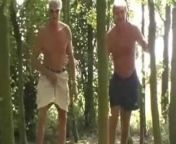 Old men fuck cutie in a forest from old men sex vid forest