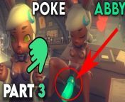 Poke Abby By Oxo potion (Gameplay part 3) Sexy Bunny Girl from oxo