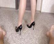 Lady boss femdom handjob in pantyhose and high heels from alina vlad y118 nudew kajal xxx com schoolgirl