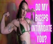 Do My Big Biceps Intimidate You? - full vid on ClaudiaKink ManyVids! from hot women amazon jungle fuck sex