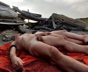 Amateur French Couple Stepmom and Stepdaughter Masturbate on Public Nudist Beach in Greece with Cumshots - MissCreamy from indian couple nude beach fuck photo wap in xxx hindi real aunty