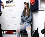 Shoplyfter - Hot Teen Offers A Sexual Deal To Avoid Consequences After Being Caught Stealing from hot 8teen xxx