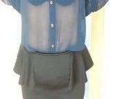 Mrs Sandie, 50+, ready in a blouse and skirt for work. Please leave comments about my mature body xx from nylon old girl xx