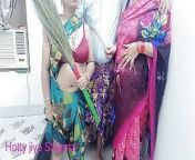 XXX Beautiful Indian aunty shared his husband with maid!! Desi latest 2024 hot threesome sex from tamil xxx hi desi sex hd video