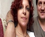 Busty Italian redhead girl shows her skills having sex from lovers boob show
