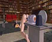 Animated 3d cartoon porn video of a cute Hentai girl having solo fun using fucking machine from chennai videooq porn