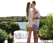 VIXEN Beautiful tourist Little Angel has passionate outdoor sex from has local sex