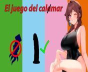Spanish audio JOI - El juego del calamar. Un reto para masturbarse. from squid games sex video