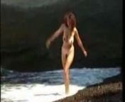 Big tits girl nude on the solitary beach from nagin girl nude boob