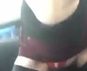 Glasgow huge tits rides and gushes on a gearstick in car from glasgow tits