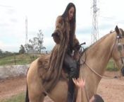 Fur Whipping Riding Goddess Ama K from ama video