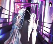 Emilia x Miku - Sexy Dance (3D HENTAI) from myanmar အောစာအုပ် apk xမြန