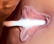Stepmom Felt Stepson Cock Pulsating And Pumping Her Pussy Full With Fresh Sperm from pulsating pussy