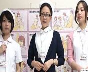 JAV CMNF group of nurses strip naked for patient – Subtitled from naked asian strips
