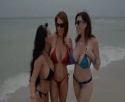 Charlee, Holly and Sara MILFs on the Beach FUCK from bang beach rag aisha sara in no dressil geril sex videos