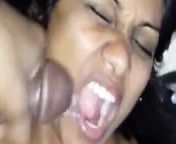 Desi Indian Girl lock down sex and eating cum at the end from south infian sex