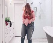 Curvalicious SSBBW Trying on Clothes from pawg clothes