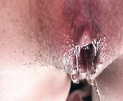 Spy Close-Up of Pissing Pussy in a Public Place. from sex outdoor spy