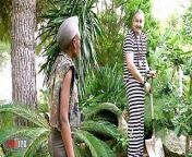 Skinny African ebony babe anal fucking and squirting from bianka liza
