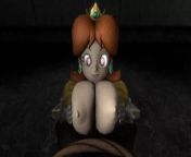 Princess Daisy Titjob 3D from princess daisy butt