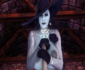 Lady Dimitrescu blowjob : Resident Evil Village Hentai Prody from resident evil lady dimitrescu