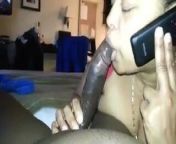 What sexy bitches do while they're put on hold. from white talking what sexy penis while sucking bf dick
