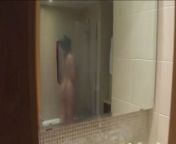 Colt sneaks in to watch Filly in the shower! from sneha reddy nude naked