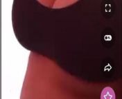 Alia Lia showing big boobs and ass on Tango Live from babydoll nipple slip tango live