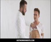 Blonde Twink Mormon Boy With Six Pack Abs Fucked By Priest from boys gay six fuck