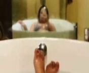 Capture the Beauty of my thighs In the Bathtub from big thighs in bikini