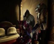 Two elves and two werewolves orgy gangbang from werewolf vr nsfw