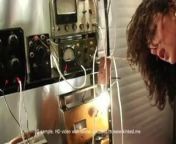 Electrosex orgasm research by lesbian Mistress from electrosex