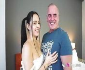 Young Latina Valen bang her 55yo driving instructor! She was crazy for drilling him from nepali fuchee vayeni boobs chai thulo