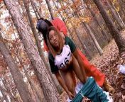 Nina Rivera and Don Whoe have fun in the woods fucking Cosplay Squid Games Don and Nina Super Hot Films from teen don and mom