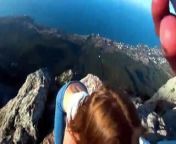 Risky Public Sex On a Cliff from british actress louise cliffe private nude 35