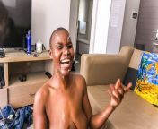 WHOA, That's A lot Of Cum! African Facial After Casting Call from big black booty fuck call sex