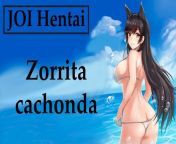 Spanish JOI hentai con una zorrita cachonda. from daria zorkina candydoll hanna
