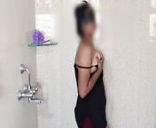 Hornydesiqueen having fun while taking shower from mom son taking shower