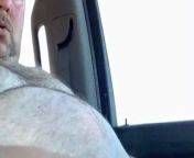 Fat Fag Slut WADD4U Jerk a small cock in the parking 2 from gay fagsmut and cock