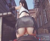 Final Fantasy Tifa lockhart 3D Hentai Porn SFM Compilation from 3d hentai fucked tifa in cowgirl pose final fantasy