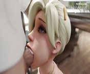 Mercy Getting A Big Throatpie from fat anty all sexy nud potos comind villge