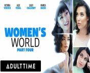ADULT TIME - WOMEN'S WORLD Casey Calvert, Victoria Voxxx, Alex Coal, and Marica Hase - PART 4 from alex coal and mergan little